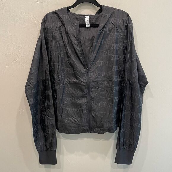 NWT Zyia Active Breeze Jacket in Black - Size: XXL - Picture 1 of 11